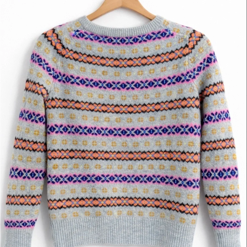 J. Crew Colorful Knit Sweater‎